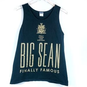Big Sean Finally Famous Black Tank Top